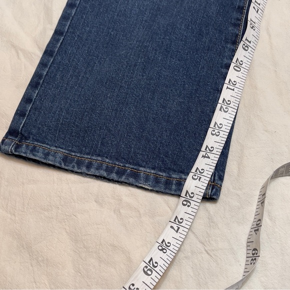 NWT Universal Thread Blue Denim High Rise Kick Boot Crop Flare Leg Jeans Sz 18 - Picture 12 of 12